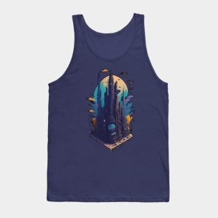 Skyscraper of The Future Tank Top